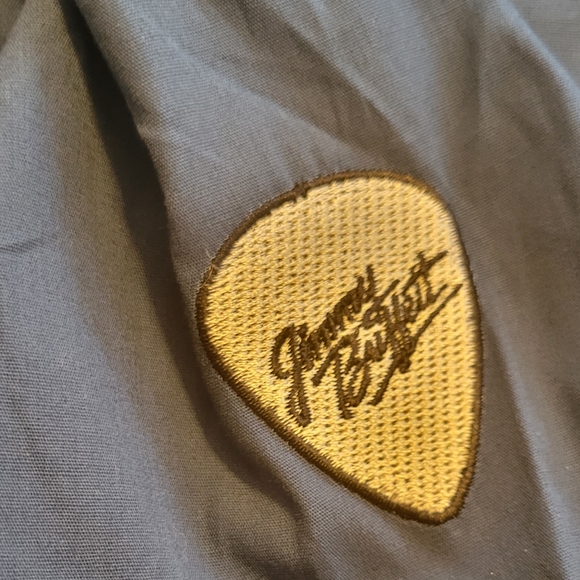 Margaritaville embroidered mechanic button down shirt NWT - Picture 6 of 7